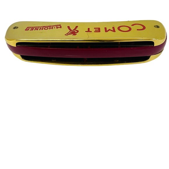Vintage M. Hohner Comet Harmonica With Case Made In Germany - Picture 3 of 10
